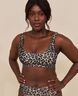 Agung sporty bikini top - Leopard