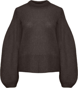 YASLAMBU O-NECK LS KNIT PULLOVER