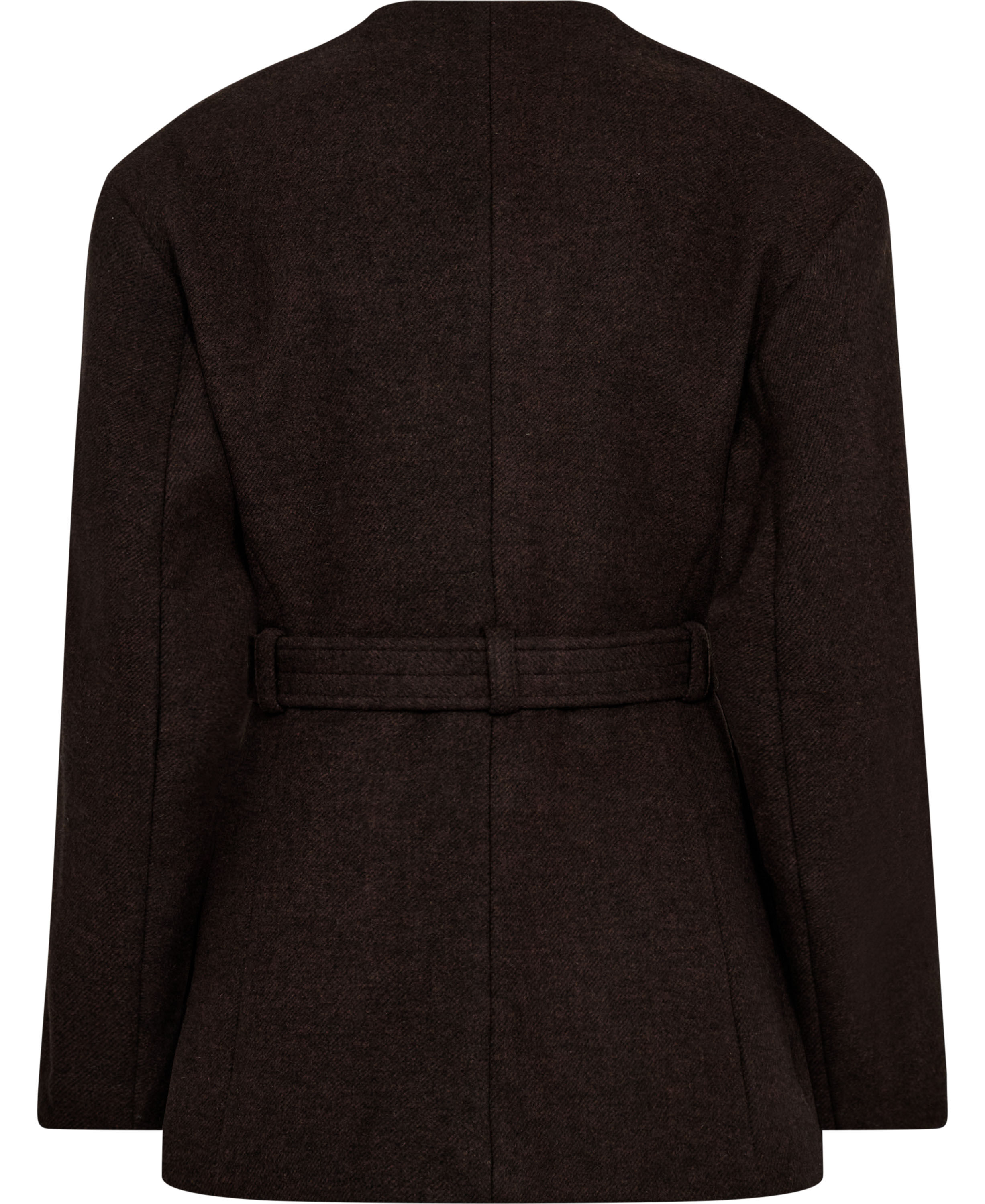 Peacoat Wool Fitted Jacket