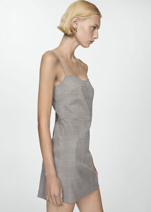 Check short dress