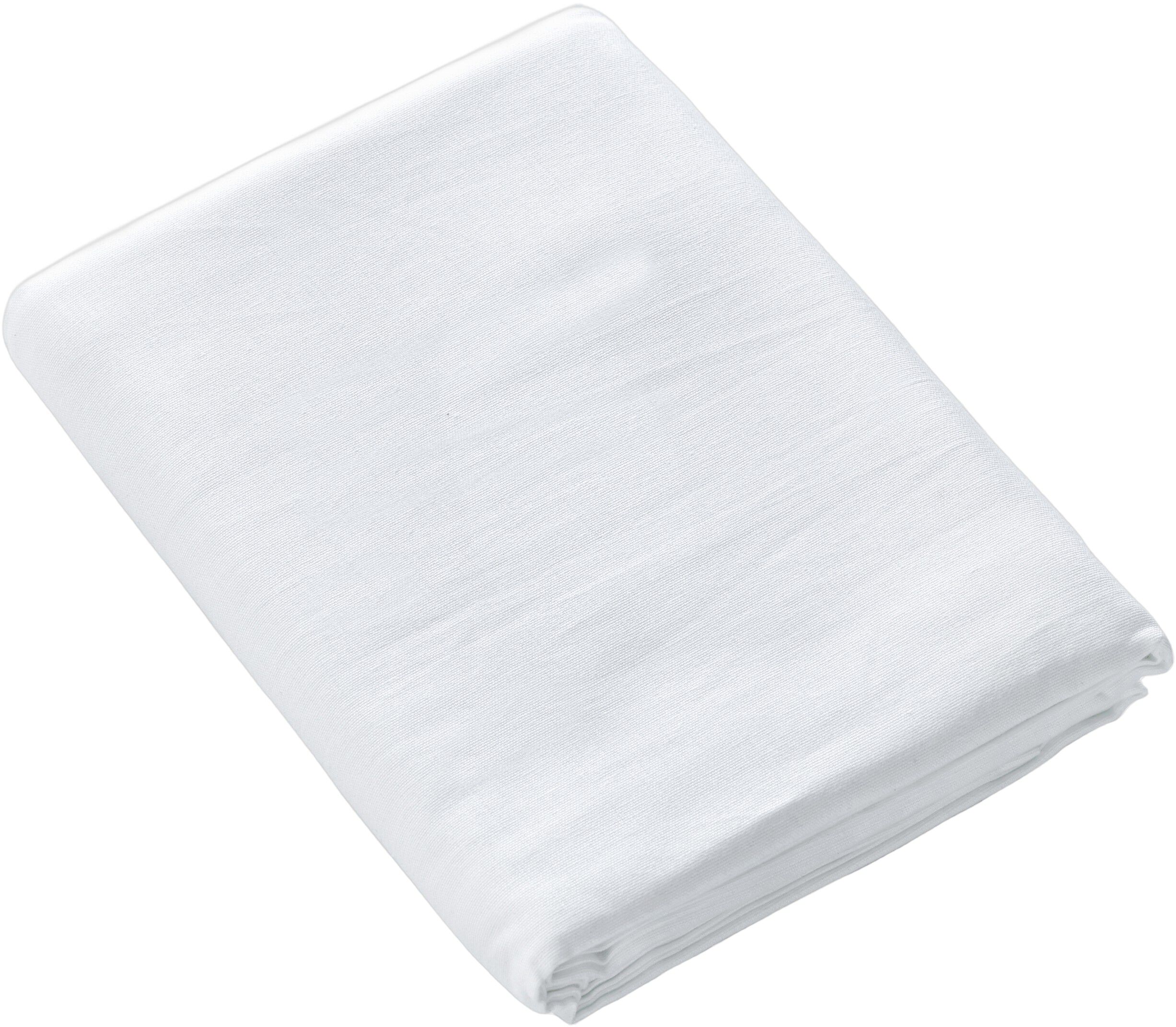 Duk 320 x 140 cm Vit 100% ny bomull