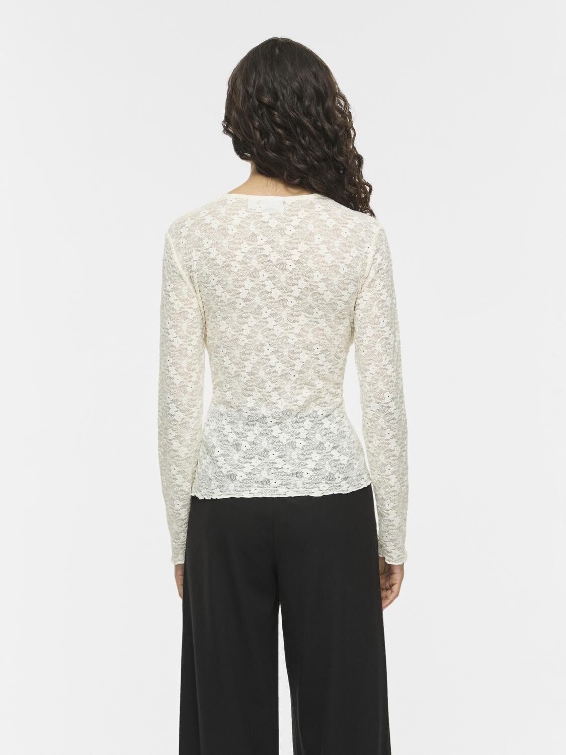 VIFAY O-NECK L/S TOP - NOOS