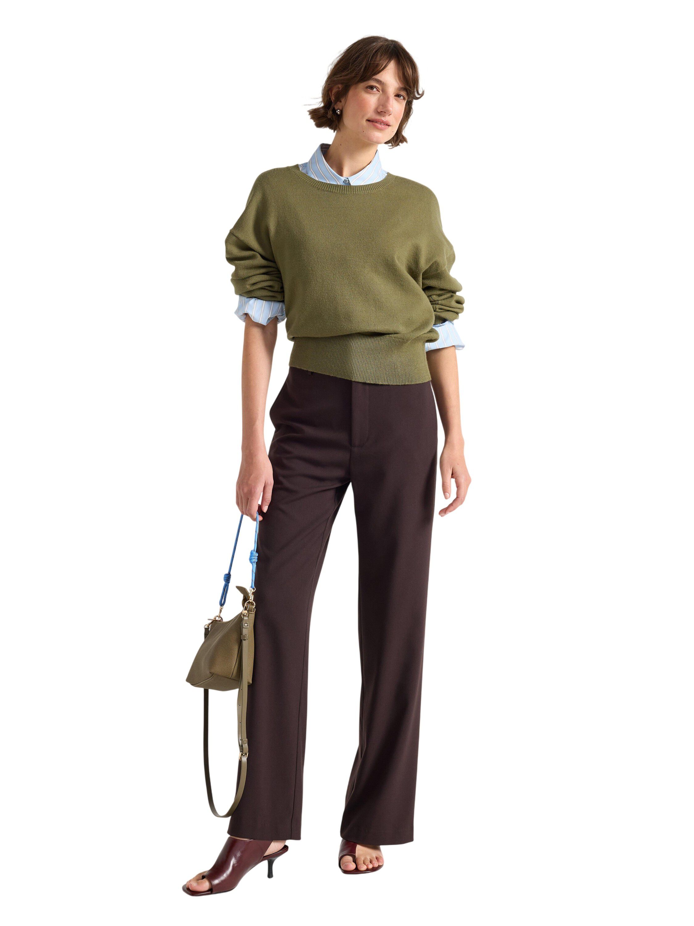 Stilig bukse i v&aring;r LYKKE-passform m