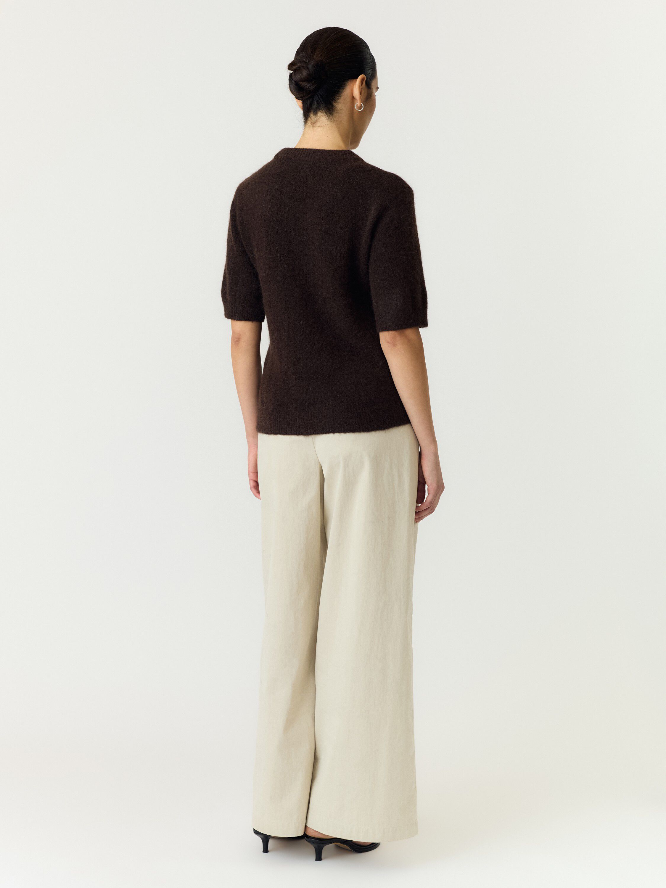 Yasjohi Ss Wool Blend Pullover S. Noos