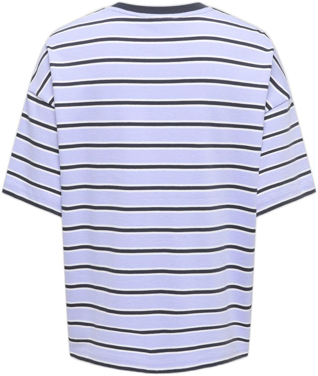 ONLLISA STRIPE S/S TOP JRS