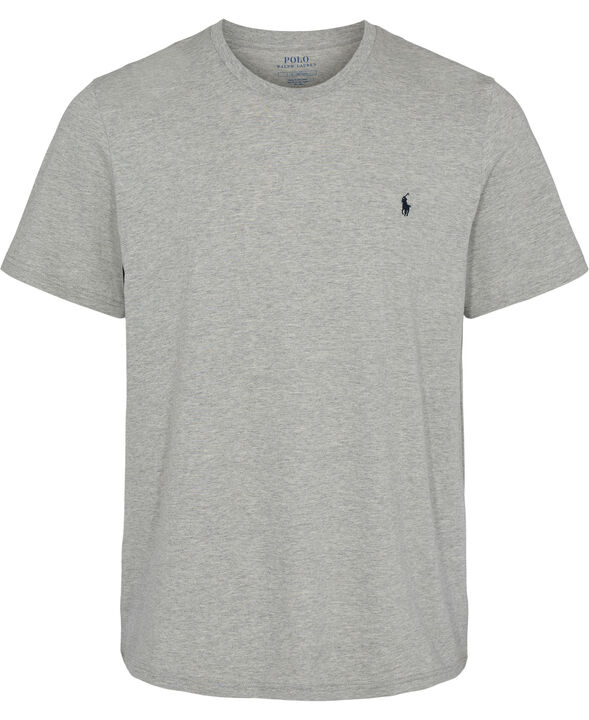 Cotton Jersey Crewneck Sleep Tee