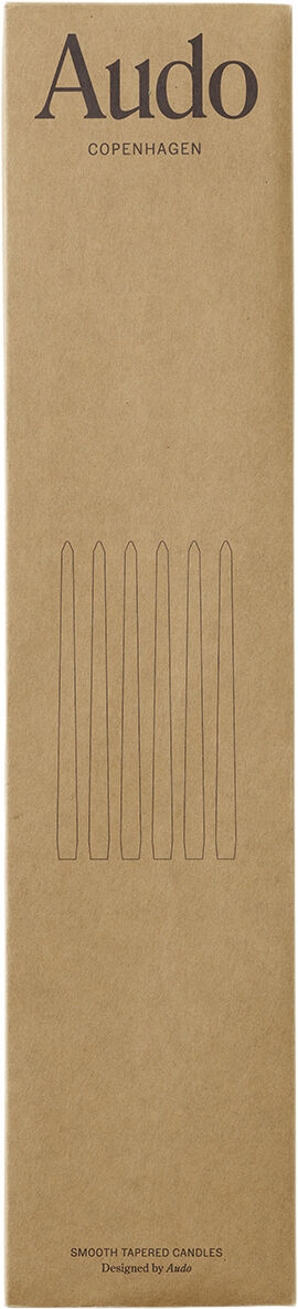 Spire Smooth Tapered Candle, H38, N