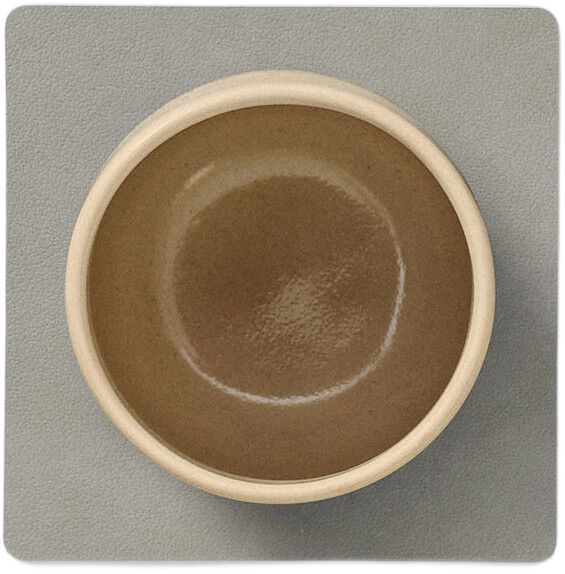 GLASS MAT SQUARE (10x10xm) NUPO light grey