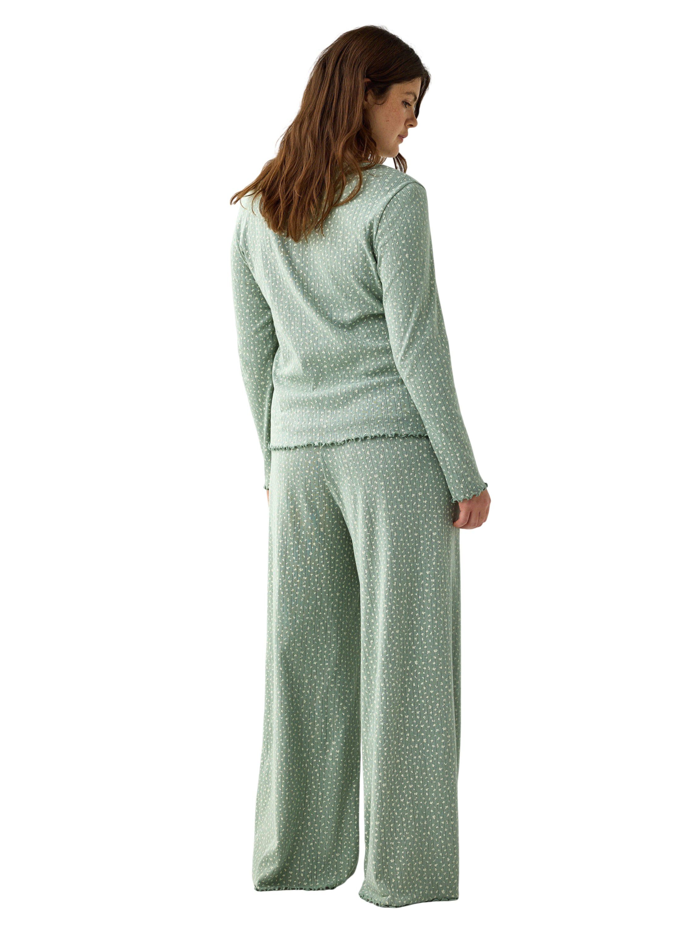 Vida pyjamasbyxor i pointelle