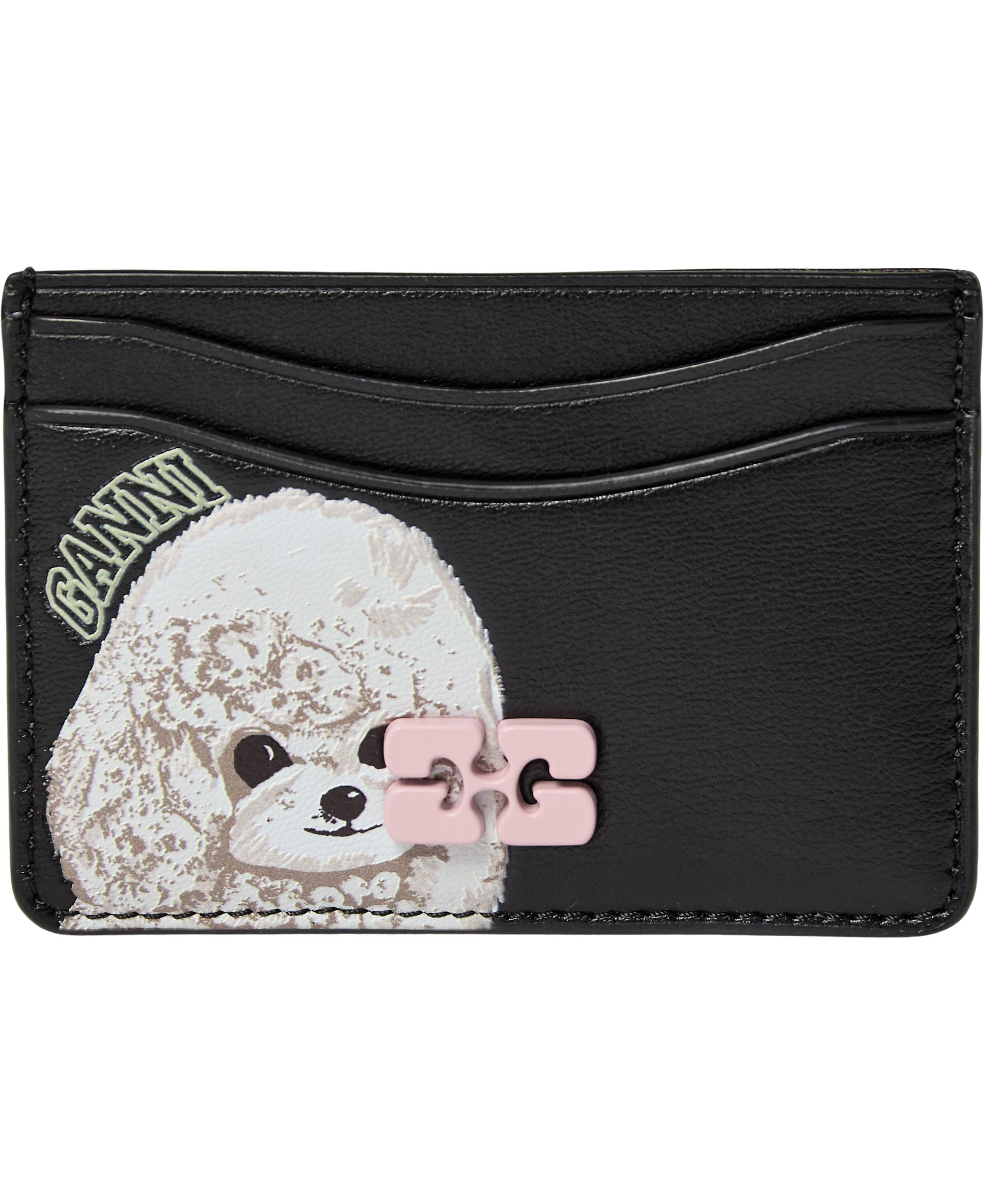 Ganni Bou Card Holder Animals