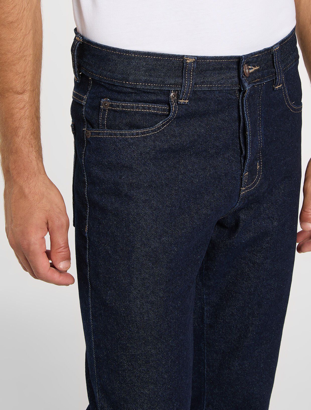 982 SLIM TAPERED JEANS RINSED