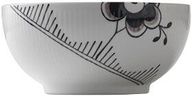 Black Fluted Mega sk&aring;l 1,1L / 18 cm