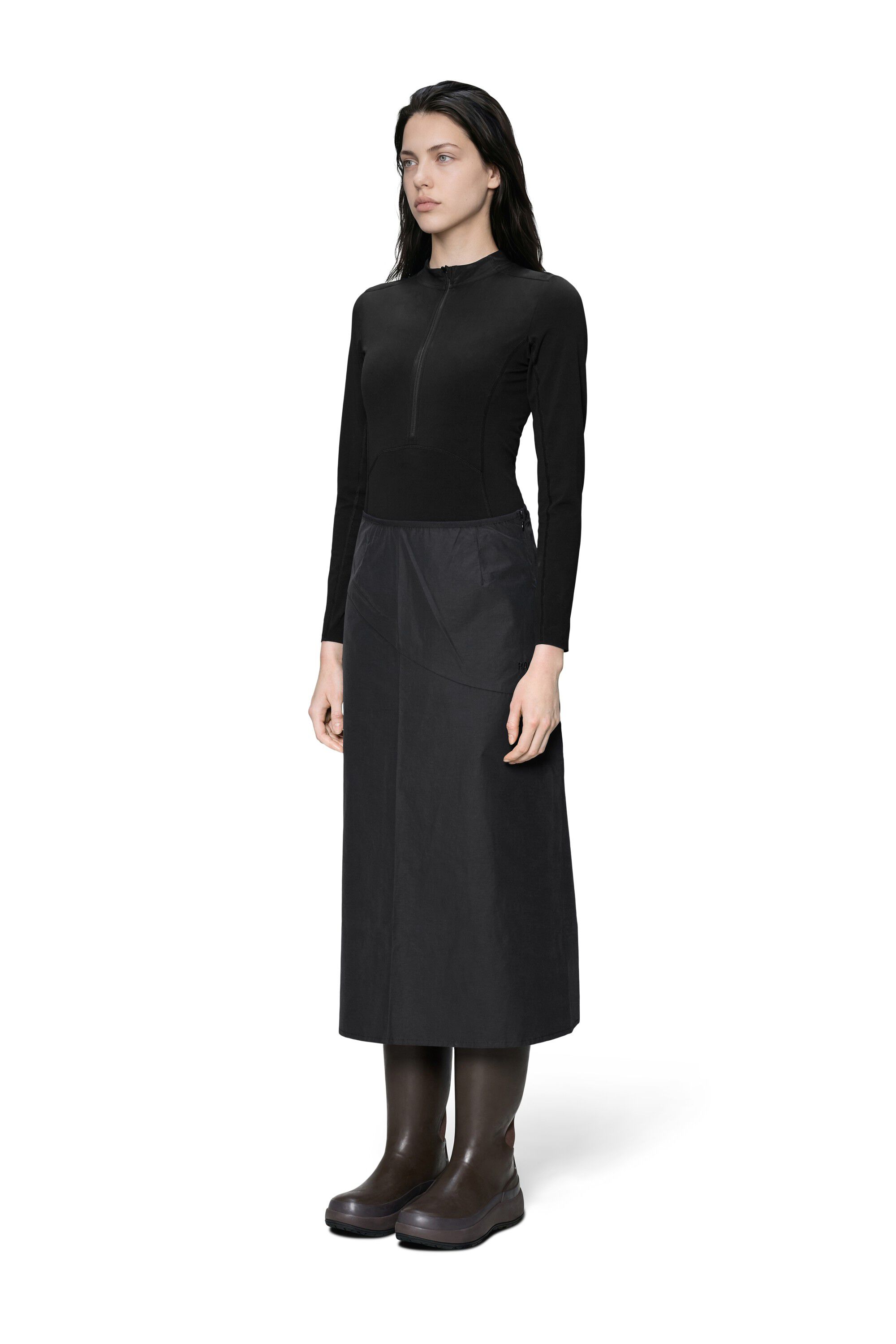 Light Woven W Skirt