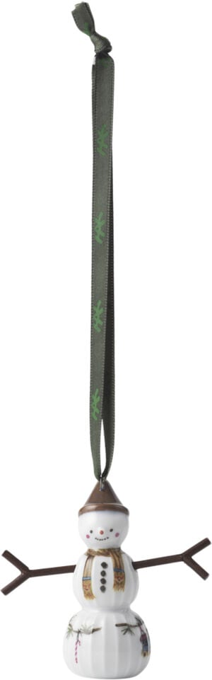 Hammersh&oslash;i Christmas Sn&ouml;pojke h&auml;ngande H7 vit m. deko