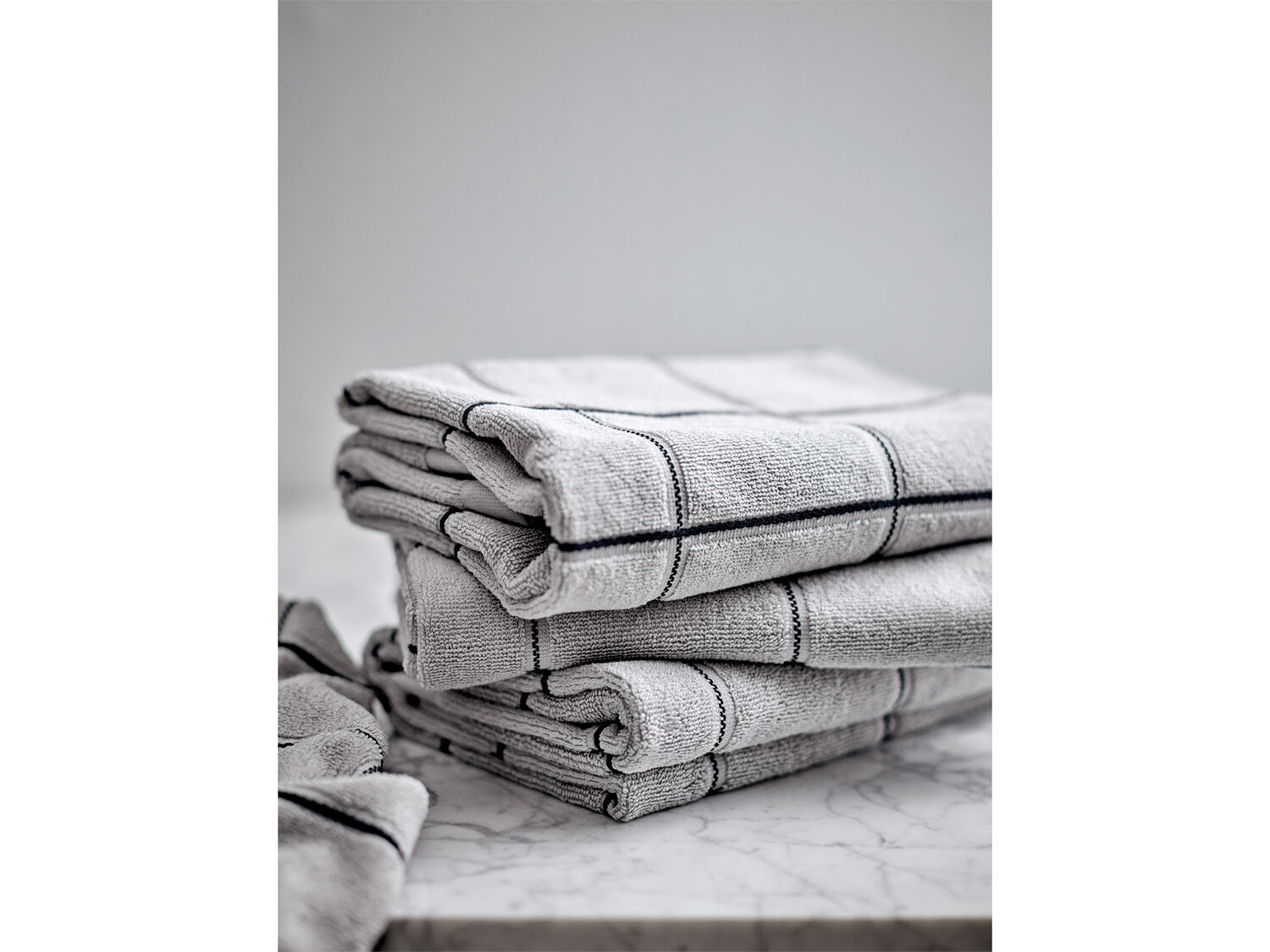 Handduk 50x100 Vista Cloud Grey