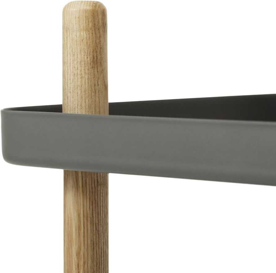 Block bord m?rkgr&aring;