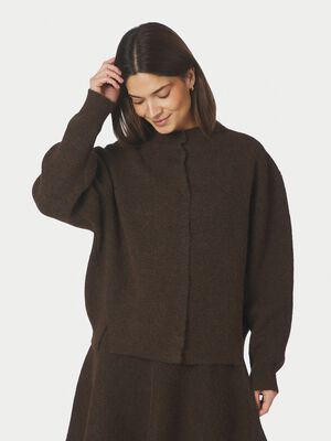 Dione Fluffy Knit Cardigan