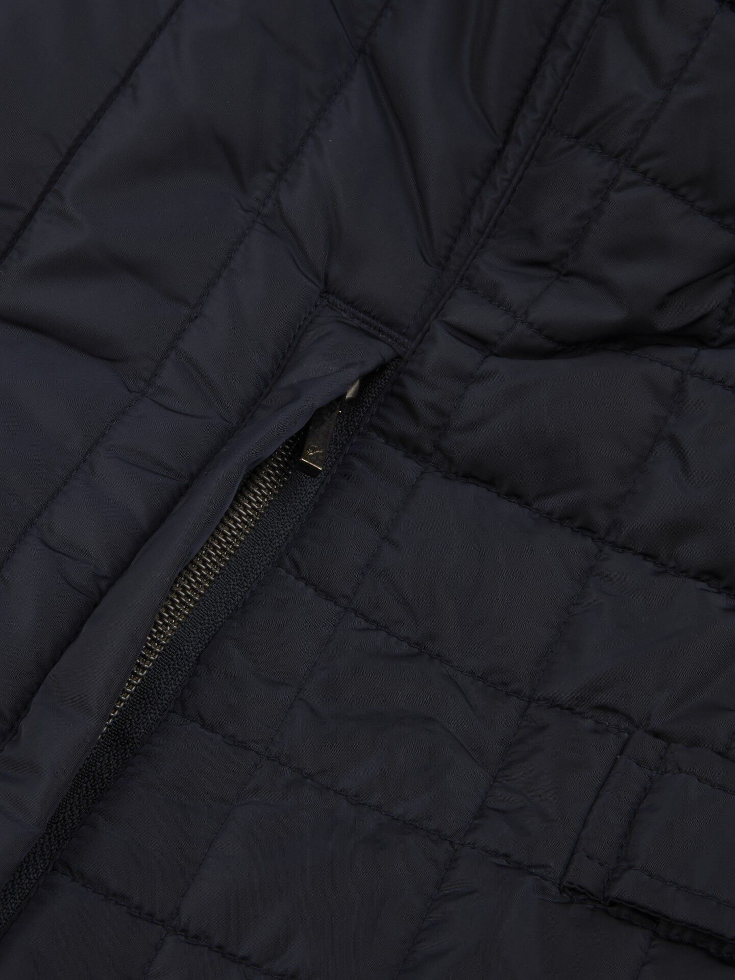 Vest Quilted Zip Nylon