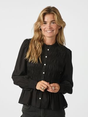 Mocca Smock Blouse