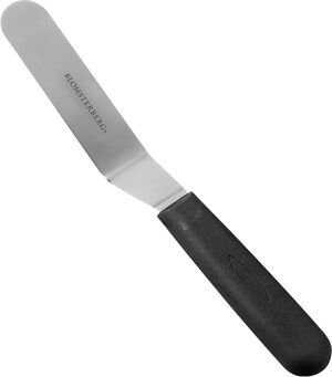 Vinkelspatel 15 cm grå PP