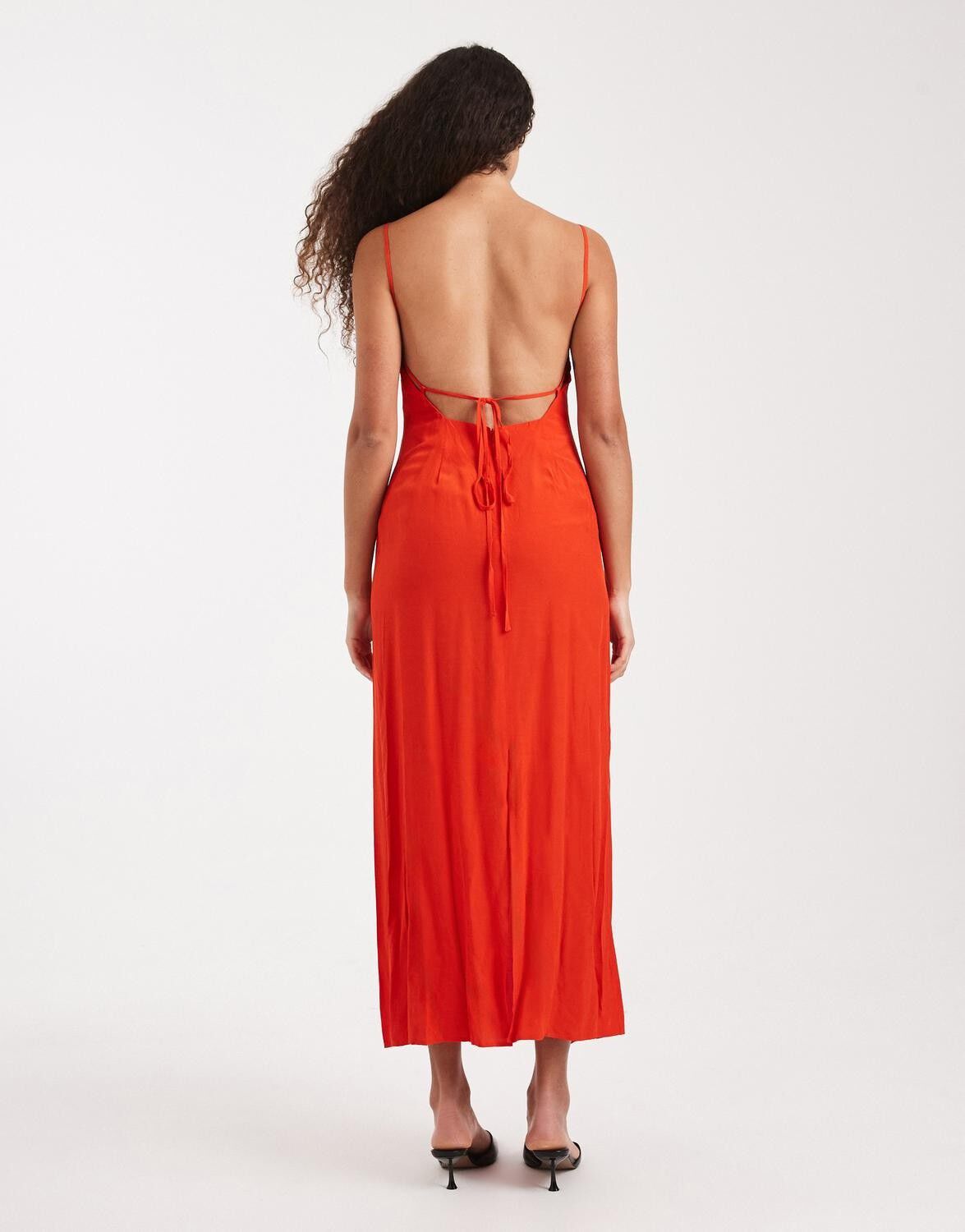 Tsdonna Ruched Front Cami Maxi Dress Wvn