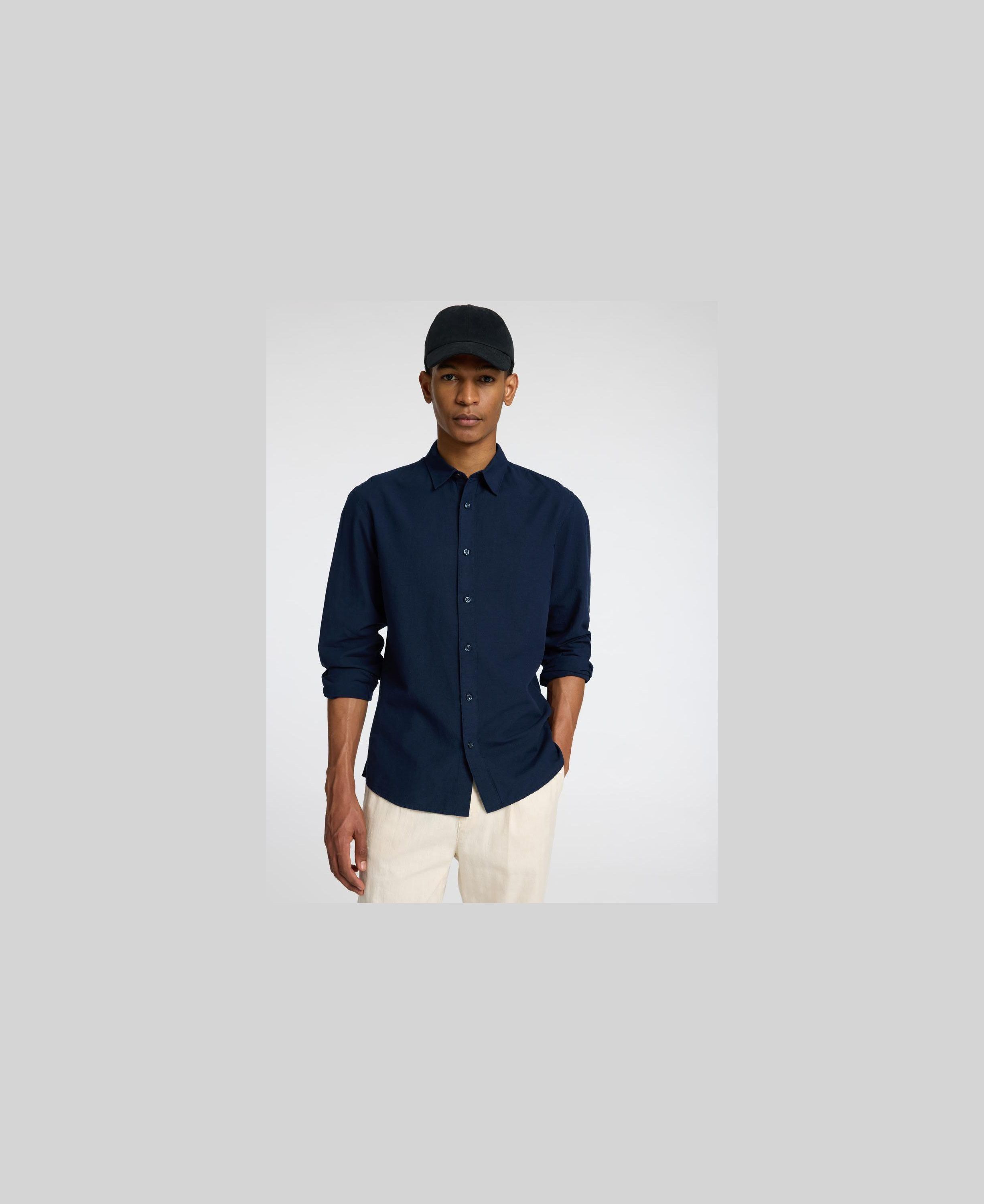 Slhslim-Sun Shirt Ls Noos