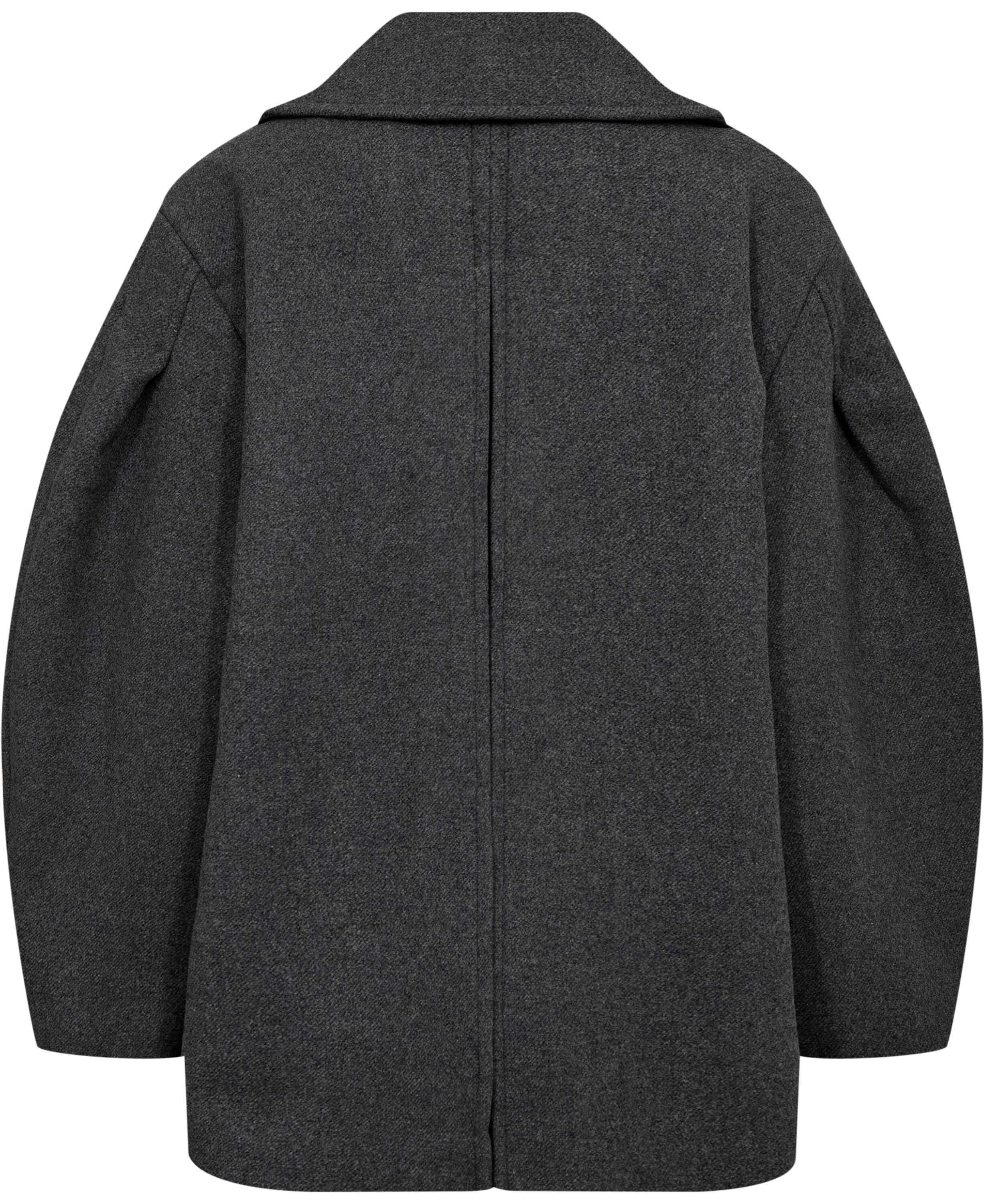 Peacoat Wool Midi Coat