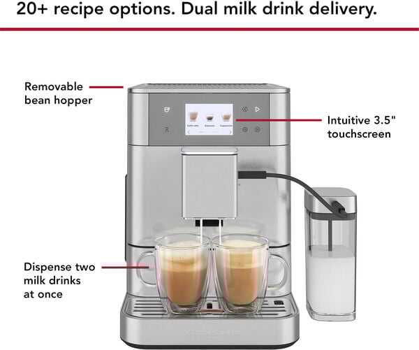 KITCHENAID fuldautomatisk espressomaskin-5KES8557ESX