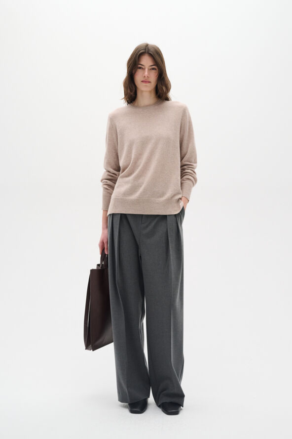 LukkaIW Crew-neck Pullover Premium - 100% Cashmere