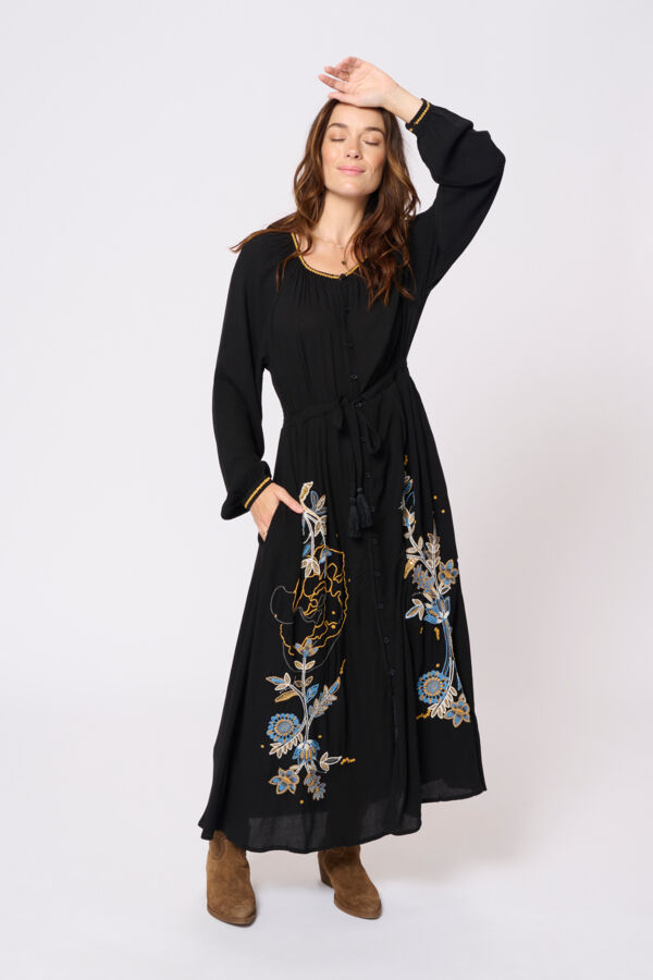 CRBohia Embroidery Dress
