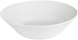 White Fluted 50 cl djup tallrik