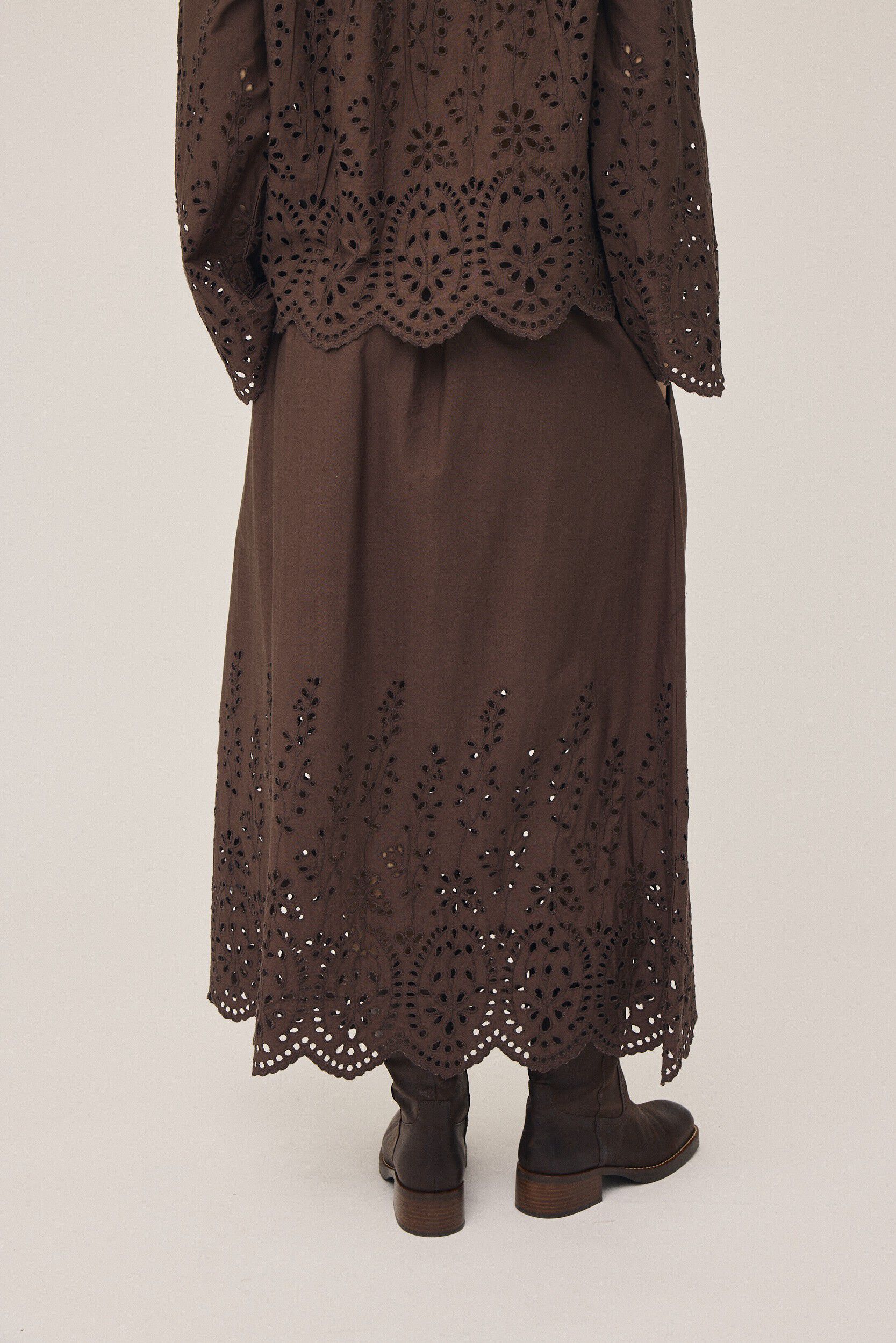 Asta 19 Maxi nederdel - 100% &Oslash;kologisk bomuld GOTS