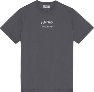 Basic Jersey Ganni Relaxed T-shirt
