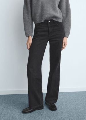 Danila high-waisted wide-leg jeans