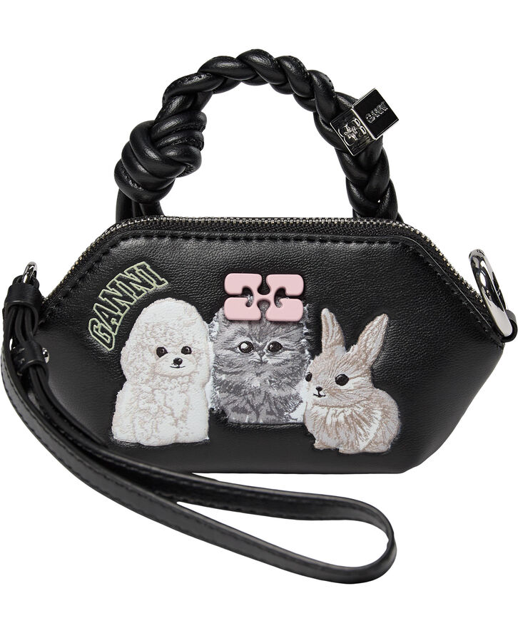 Ganni Bou Bag Nano Animals