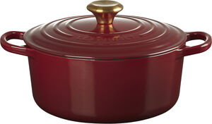 Rund støbejernsgryde 4,2L Garnet