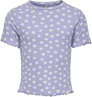 KMGTRINNY SS SOLID/AOP TOP JRS