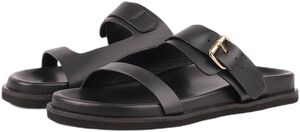 MARINA - ADJUSTABLE 2 STRAP LEATHER SANDAL