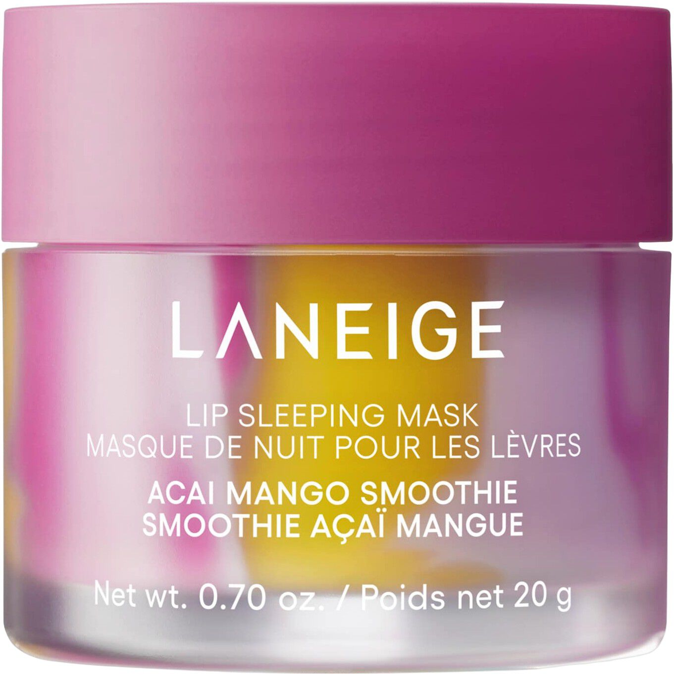 Lip Sleeping Mask Smoothie A&ccedil;a&iuml; Mango - L&auml;ppnattmask i begr&auml;nsad uppla