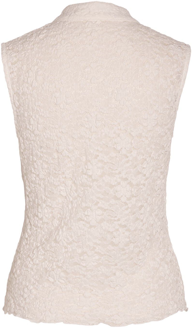 Nmpeyton S/L Button Top