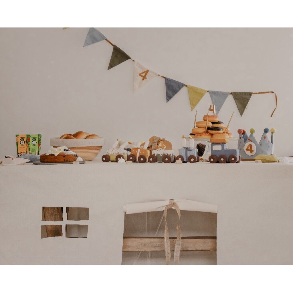 Garland Blue Mix - Birthday