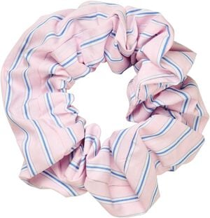 2405 Multi-Stripe Shirting, Scrunchie