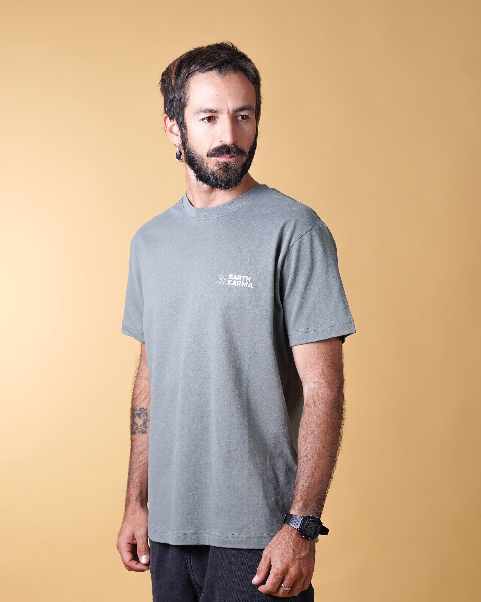 EARTH KARMA BRUSHED T-SHIRT