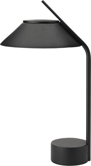 Vinkel LED lampa, portable black