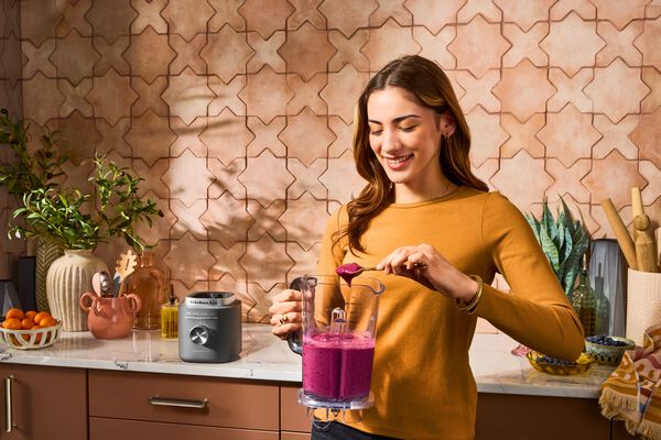 PURE POWER Blender Charcoal Grey