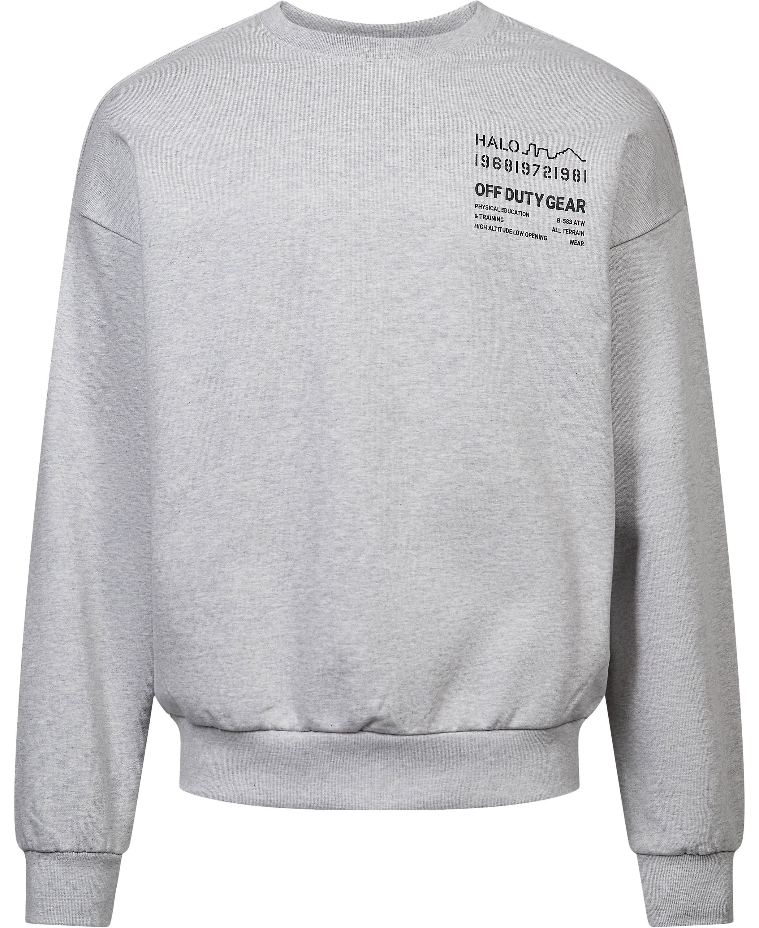 Halo Graphic Boxy Crew