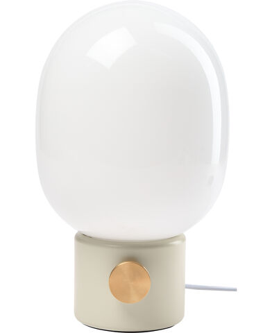 JWDA Table Lamp, Alabaster White, S