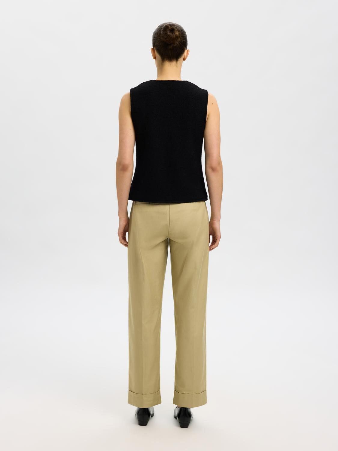 SLFDARLA KNIT BUTTON VEST