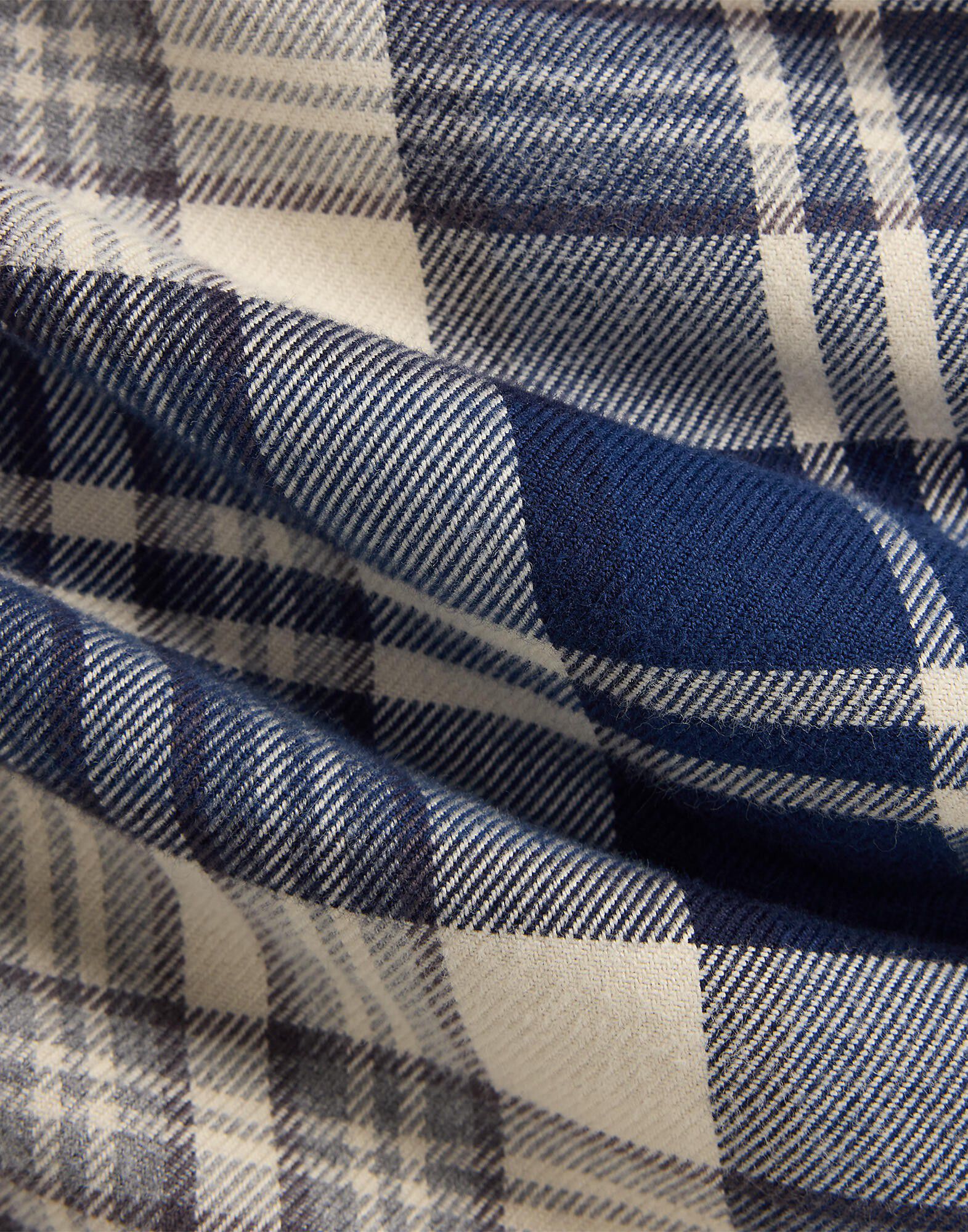 Classic Fit Plaid Twill Shirt