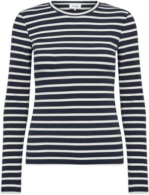 LR-NEDDIE 2 T-shirt Mørk blå